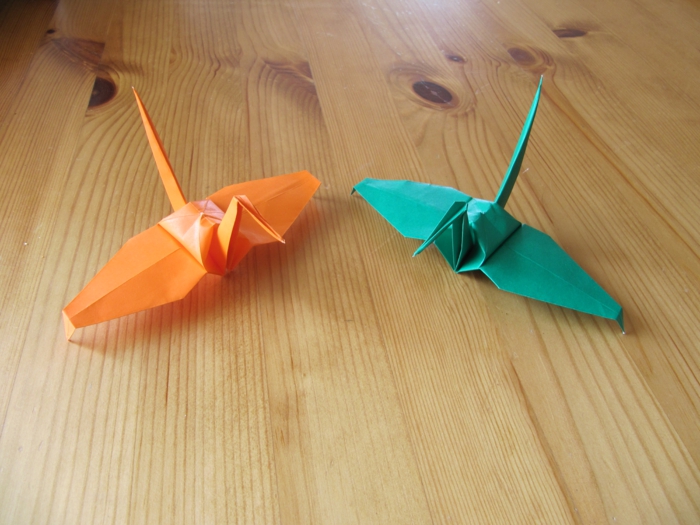 origami-tiere-zwei-kraniche