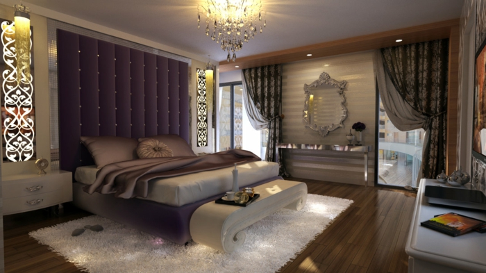 romantisches-bett-luxuriöses-schlafzimmer