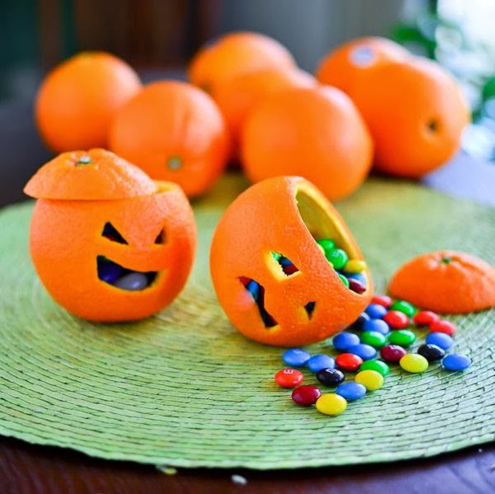 Halloween-Süßigkeiten-bunte-bonbons