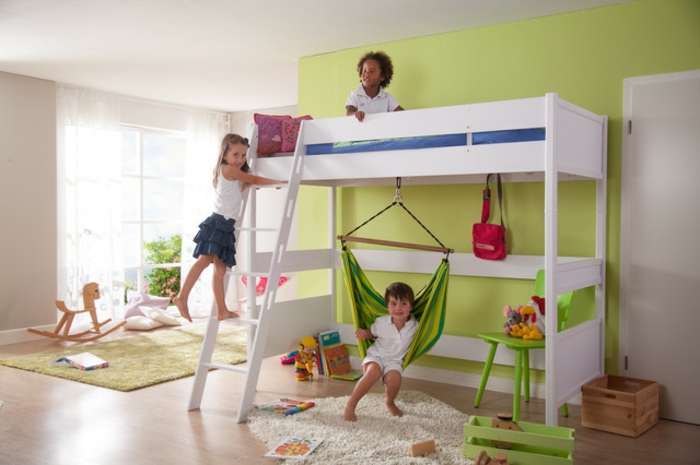 Kinder schaukel-für-innenbereich-hängematte-für-hochbett