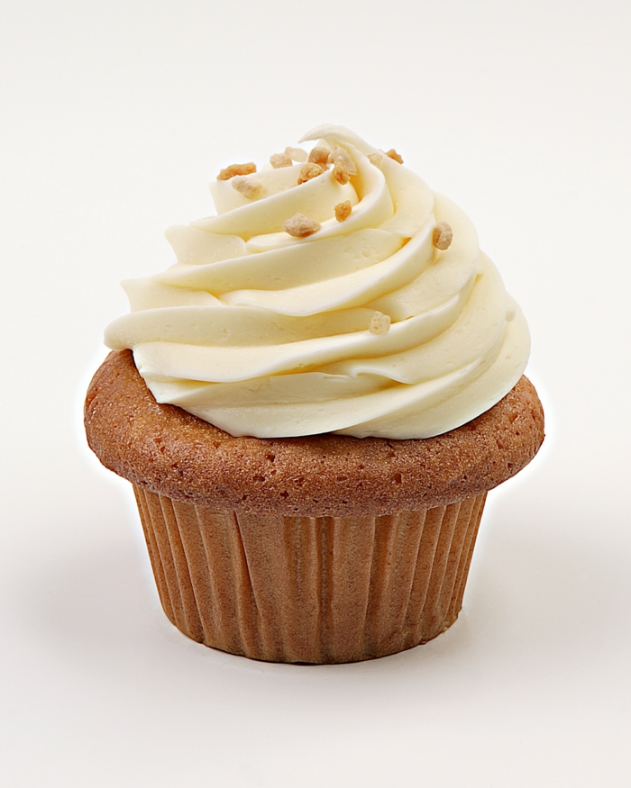 cupcake-braun-Vanille-Creme-lecker-süß-verlockend-aussehend