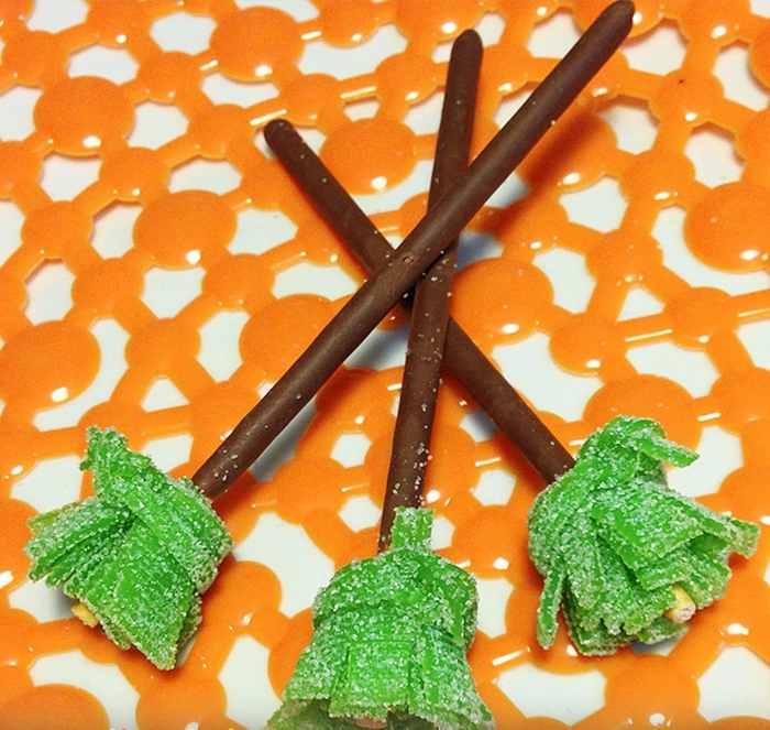 halloween-süßigkeiten-grün-schokolade-orange