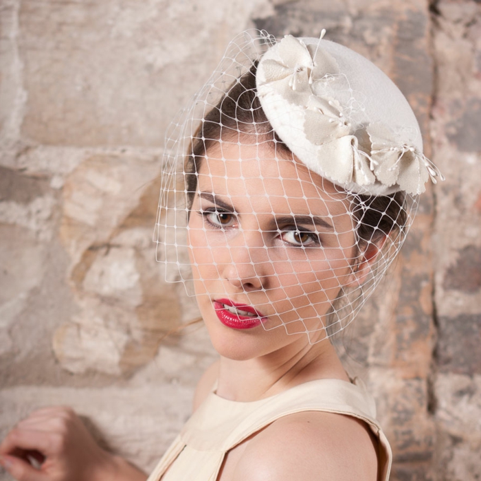 Caprilite Fascinator Mit Schleier & Federn – Für Hochzeiten, Pferderennen, Schwarz
