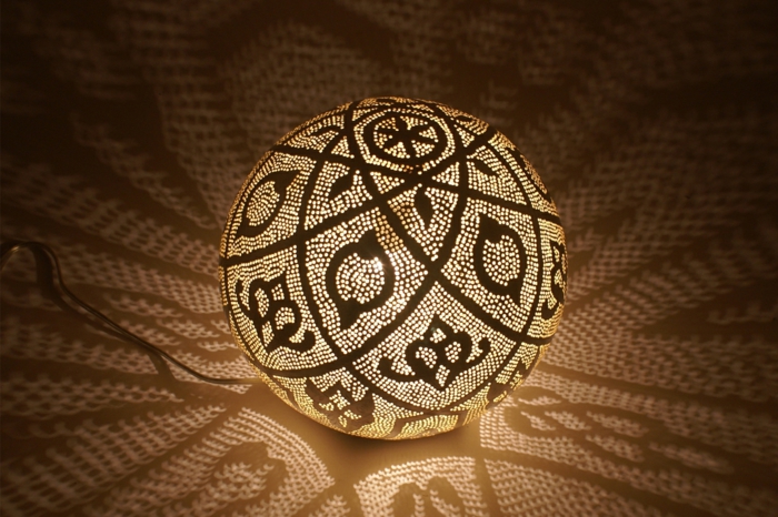 orientalische-Lampen-marokkanische-Lampe-leuchtender-Ball-originelles-Design