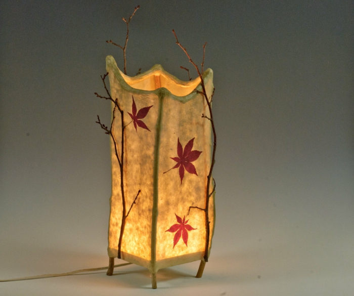 stehlampe-aus-papier-herbst-dekoration