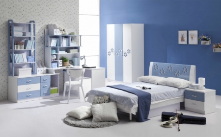 Was denken Sie über die Wandfarbe Blau? - Archzine.net