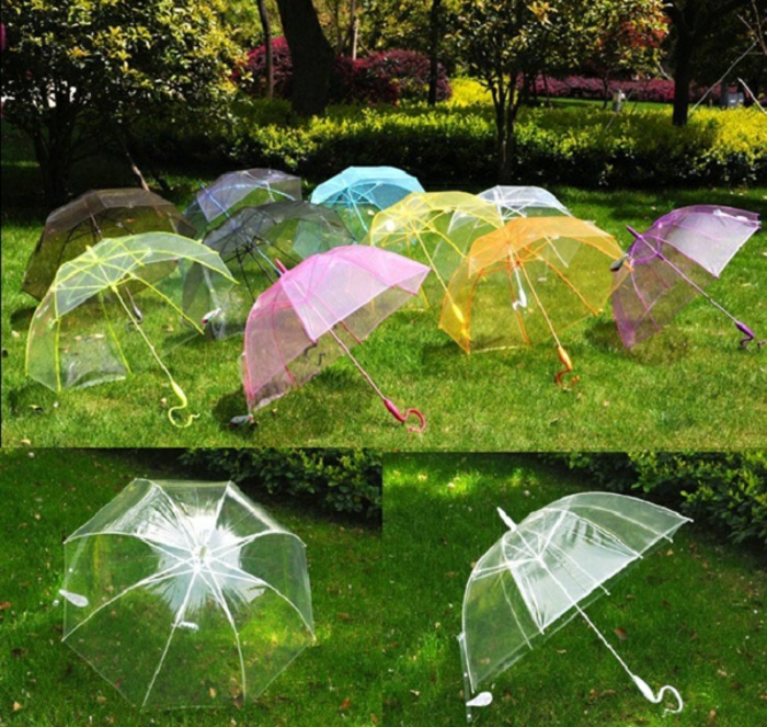 Durchsichtiger-Regenschirm-bunte-farben