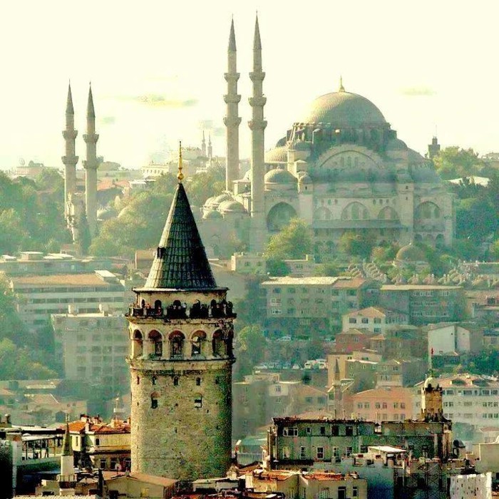 Istanbul-Sehenswürdigkeiten-GALATA-SÜLEYMANİYE CAMİ