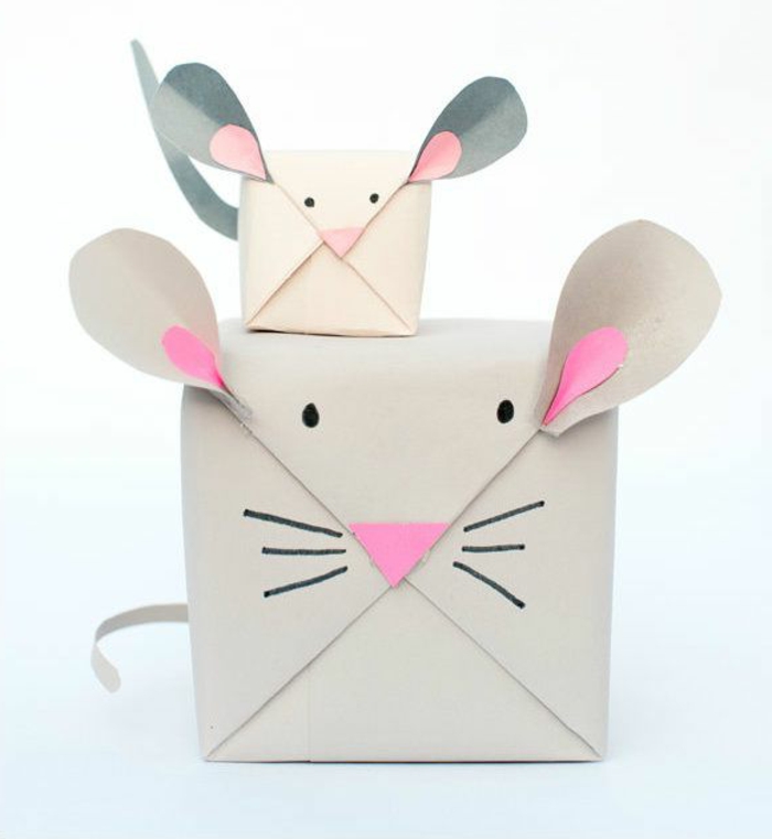 geschenke-originell-verpacken-Mäuser-Gestalten