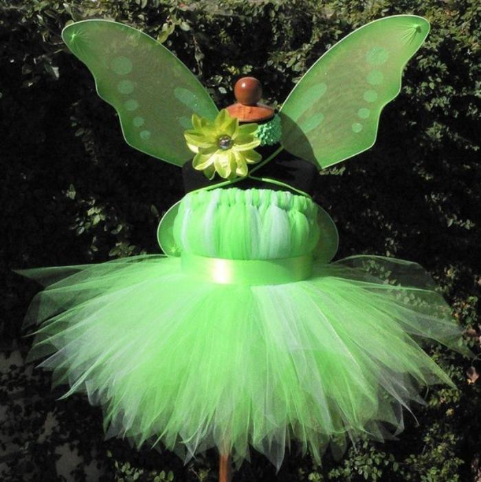 grünes-waldfee-kostüm-Tüll-kokettes-Modell