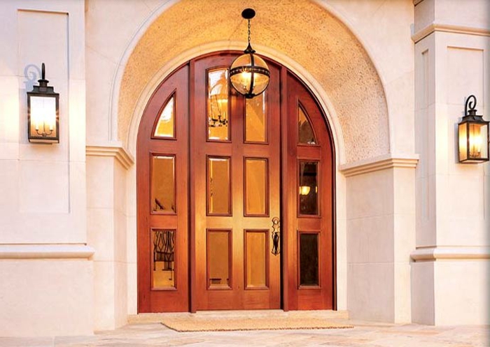 Haustüren aus Holz: 47 einzigartige Modelle! - Archzine.net