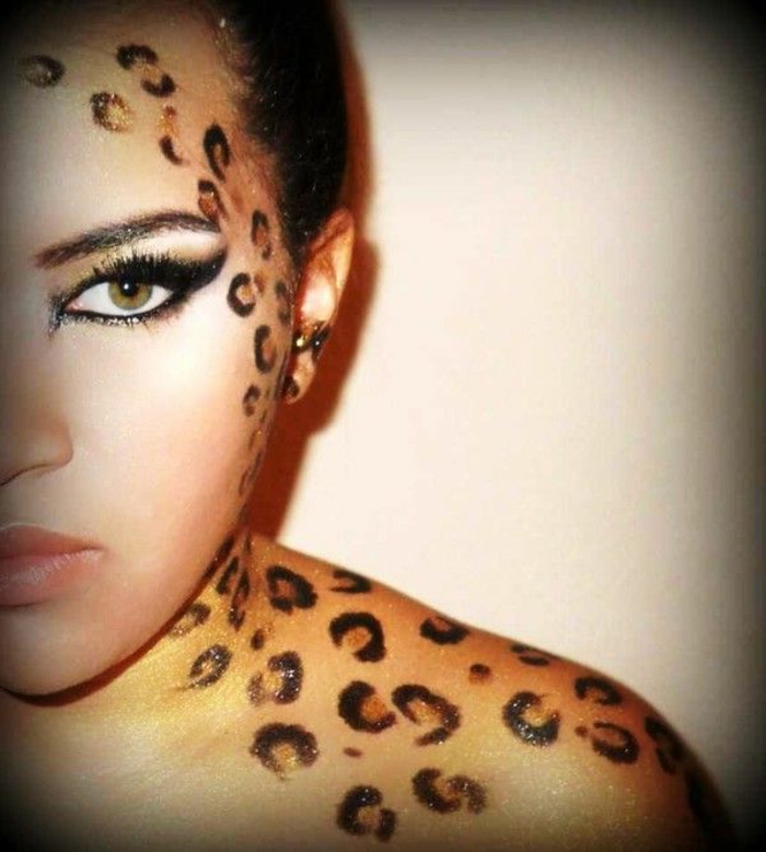 leopard-gesicht-schminken-moderne-gestaltung