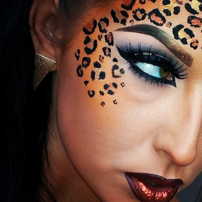 leopard-gesicht-schminken-unikales-aussehen