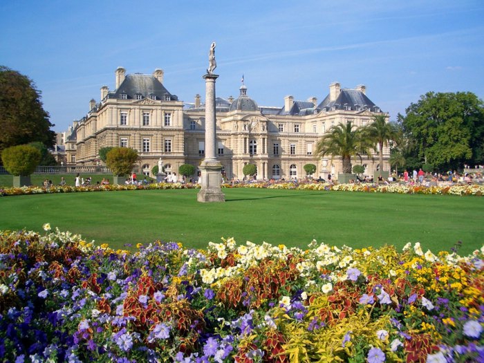 paris-urlaub-tipps-Der Jardin du Luxembourg-Luxemburggartengrün-garten-staatlicher Schlosspark