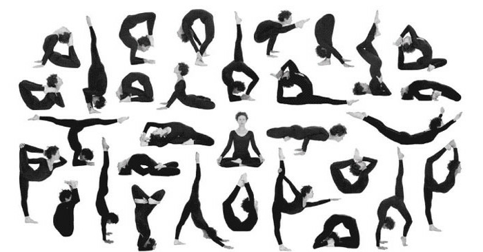 yoga-übungen-viele-verschiedene-positionen-nützliche-illustration
