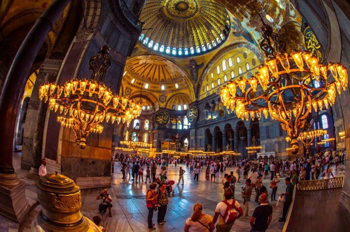 Istanbul –Sehenswürdigkeiten-Die-Hagia-Sophia