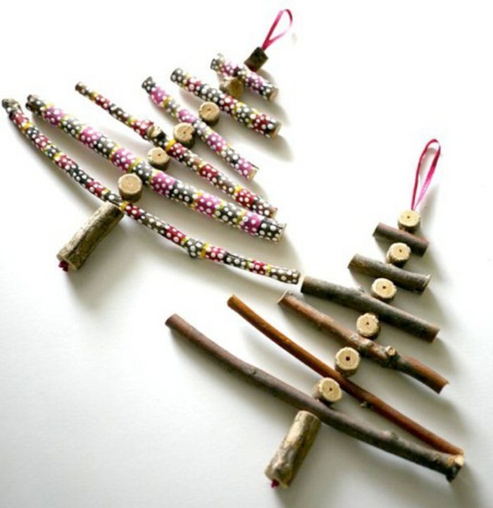 diy-ideen-zum-weihnachten-zwei-dekorative-tannenbäume-als-geschenk