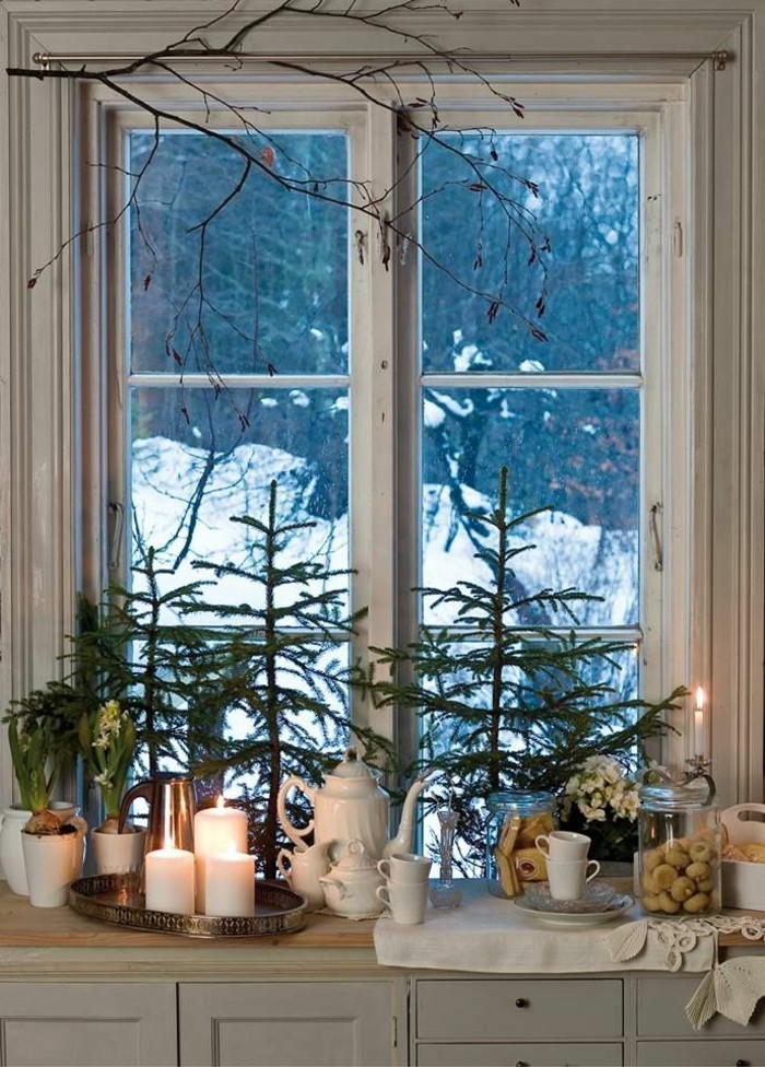 Fensterdeko zu Weihnachten 104 neue Ideen!