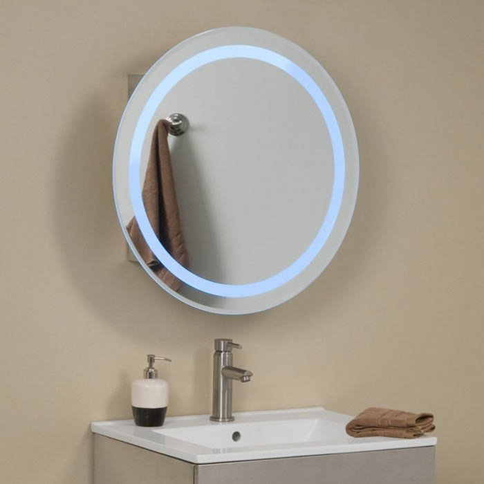 schlichtes-Badezimmer-Interieur-spiegel-mit-led-beleuchtung-ovale-Form