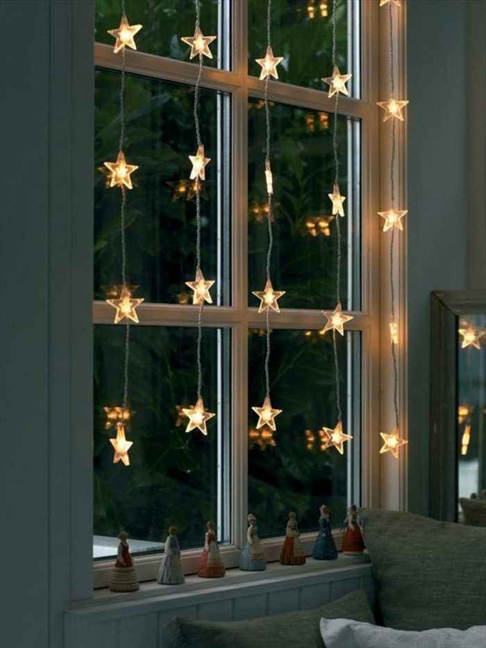 weihnachtsdeko-basteln-fenster-kreative-elegante-beleuchtung