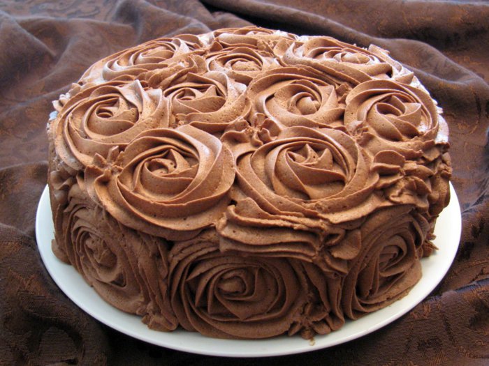 Schokoladen kuchen-schön-verzieren