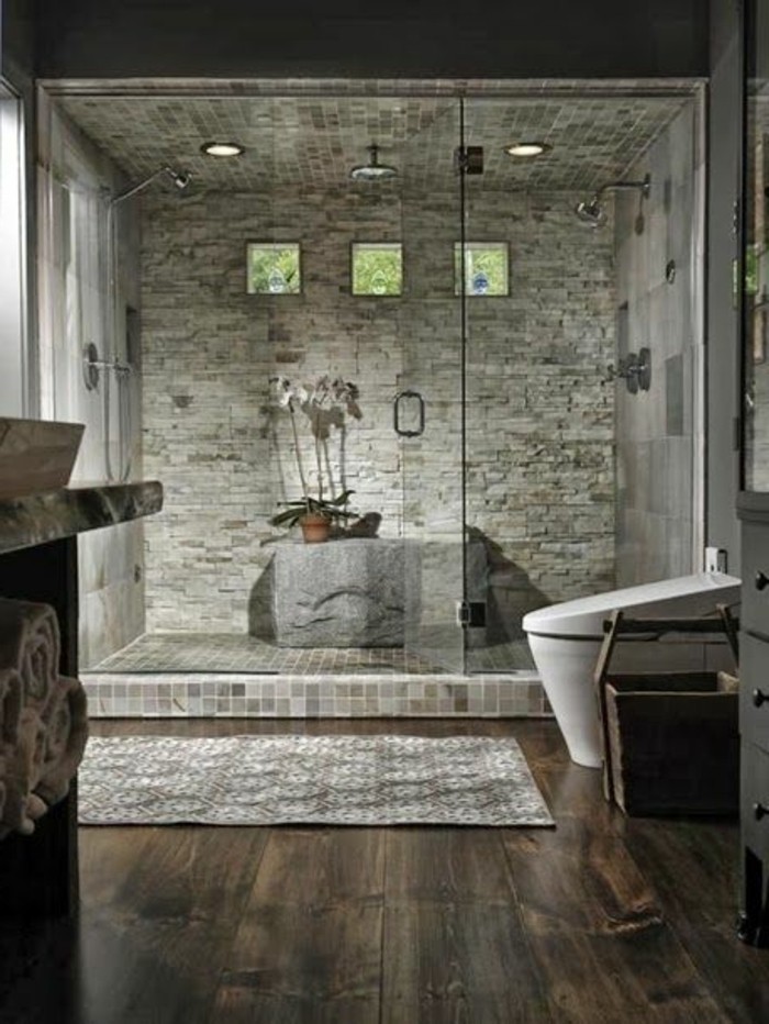badezimmer-gestalten-ideen-kreatives-design-duschkabine-herrliches-interieur