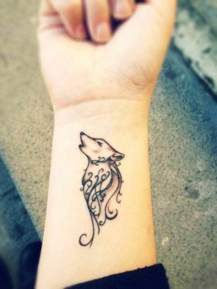 coole-Tattoo-Ideen-Wolf-Tattoo