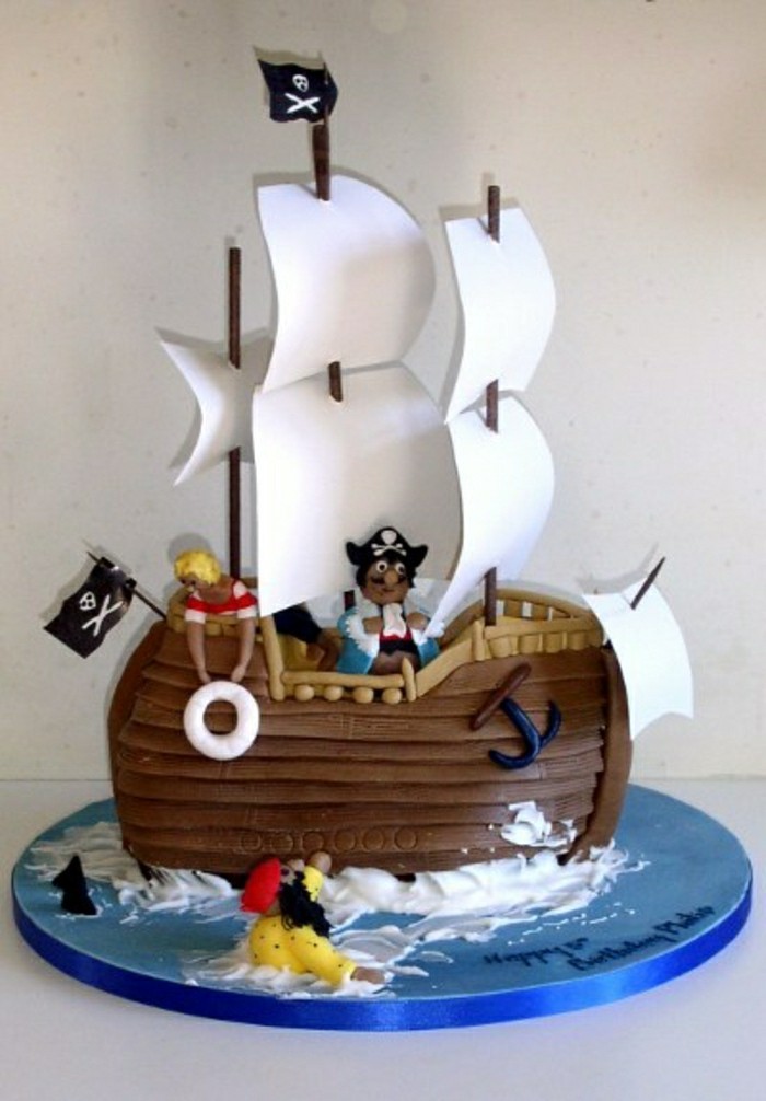 50 Torte Schiffideen Piratenschiff Kuchen Schiff Motivtorten