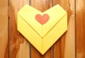 Das Origami Herz in 100 einmaligen Bildern!