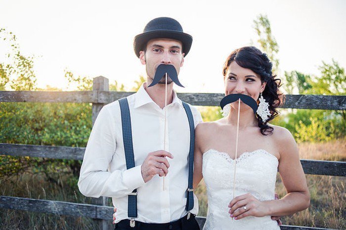 originelle-Hochzeitsfoto-Idee-Movember-Movement