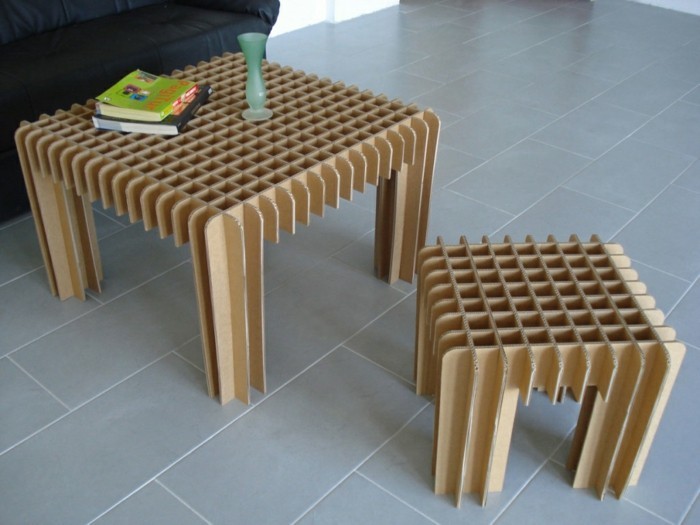 kreatives modell tische - recycling möbel -einmaliges design