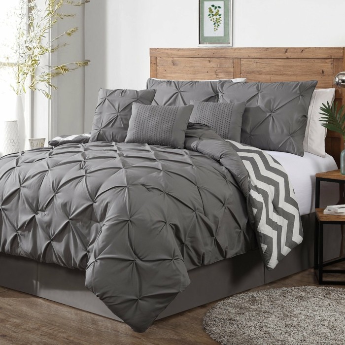 wandfarbe-grau-minimalistisches-modell-schlafzimmer