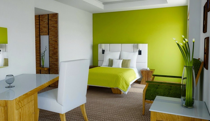 wandfarbe-grün-super-tolles-modell-schlafzimmer-kreative-gestaltung