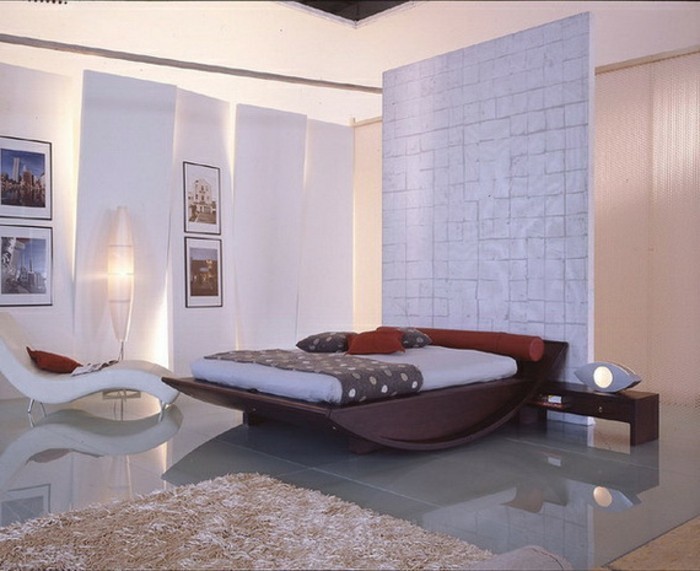 wandfarbe-weiß-unikales-schickes-schlafzimmer