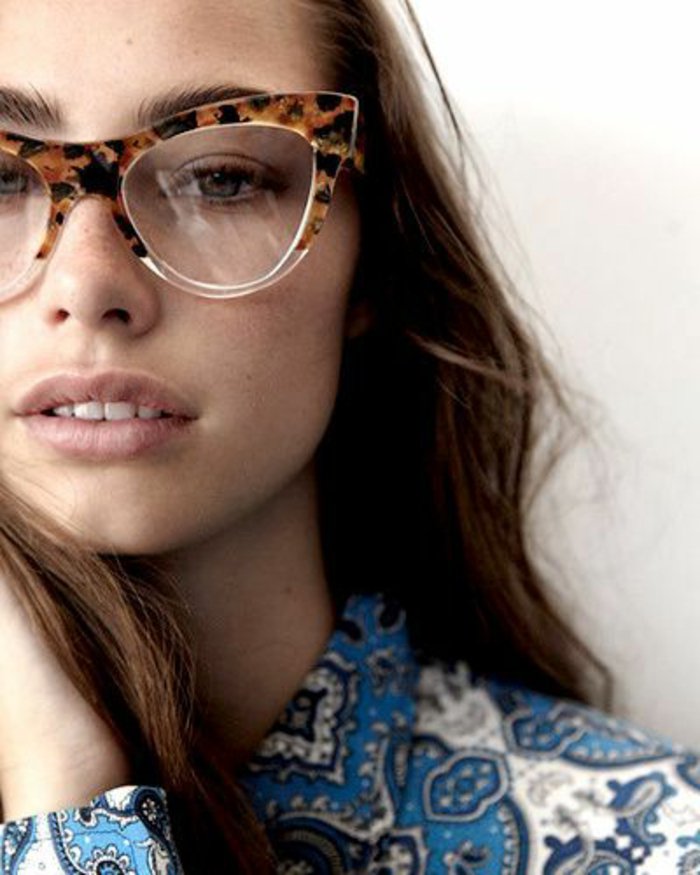 0-retro-Brille-für-Damen-schickes-Modell