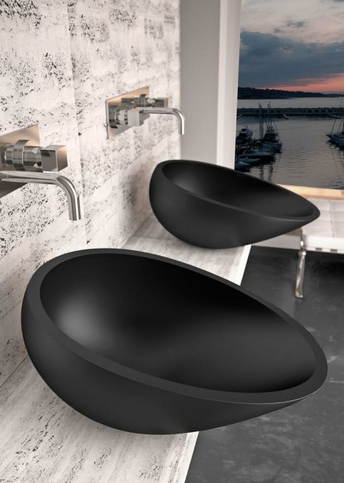 Moderne -waschbecken -schwarz-mit-originellem-design