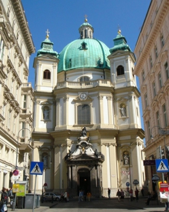 Peterskirche-in-Wien -Österreich-barock-epoche