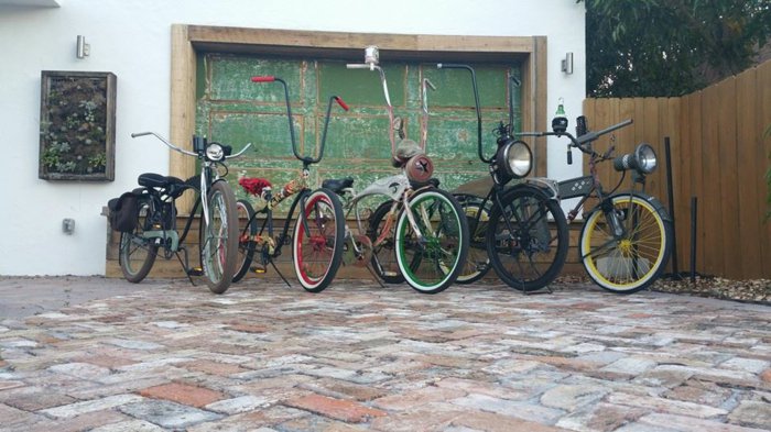 fantastische-Modelle-retro-Fahrräder-mit-unterschiedlichen-Designs