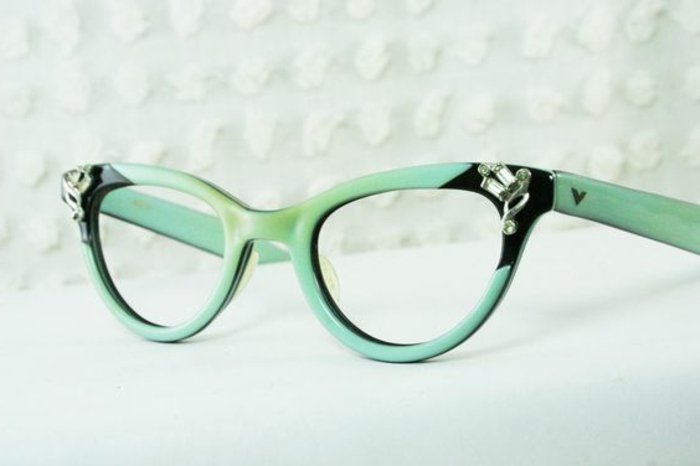 kokette-grüne-Brillen-ohne-Stärke-für-Damen