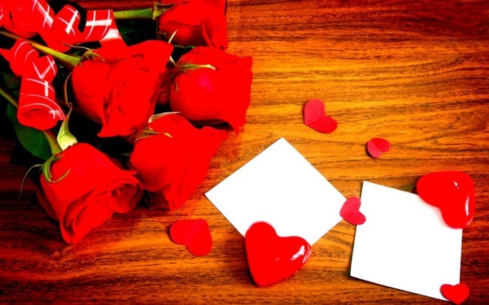 kostenlose-bilder-valentinstag-sehr-interessanter-blumenstrauß-aus-rosen