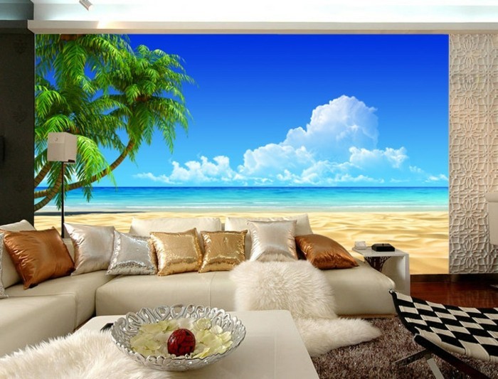 kreative-wanddeko-im-tollen-wohnzimmer-weißes-sofa-mit-dekokissen