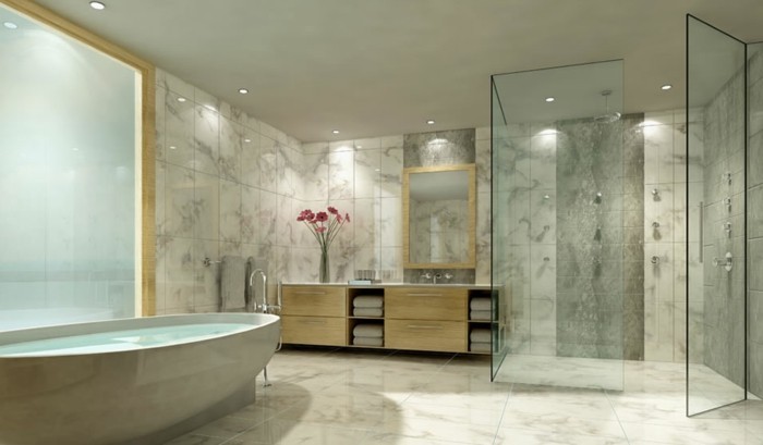 luxus-badezimmer-mit-herricher-beleuchtung-glaswand-dusche