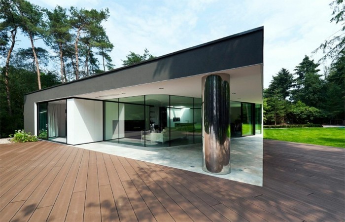minimalistisches-haus-schöne-moderne-terrasse