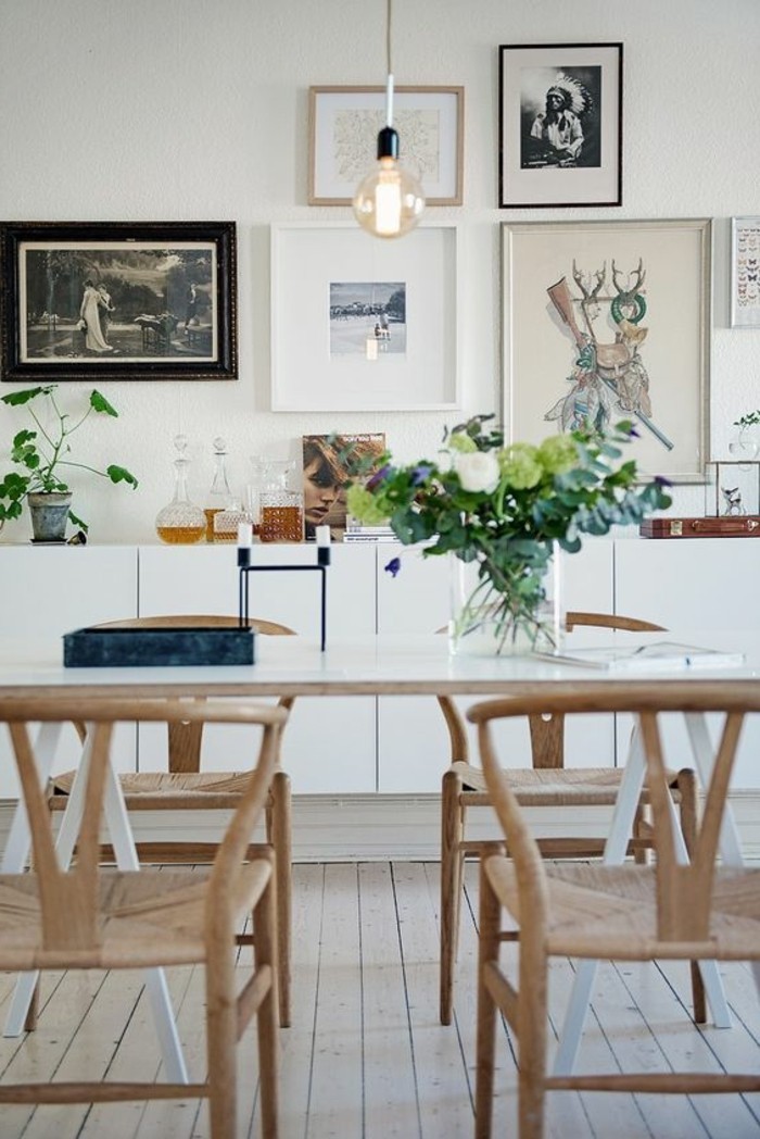 simple-Küchen-Gestaltung-Art-Bilder-bequeme-Stühle