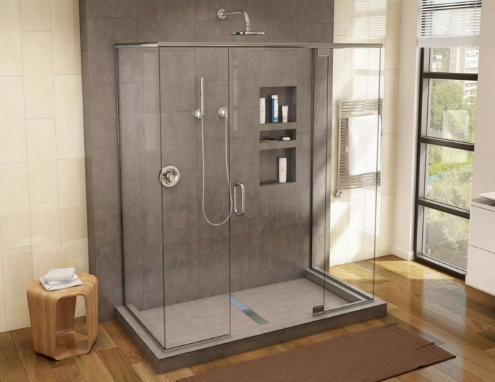 wunderschönes-modell-badezimmer-duschkabinen-aus-glas