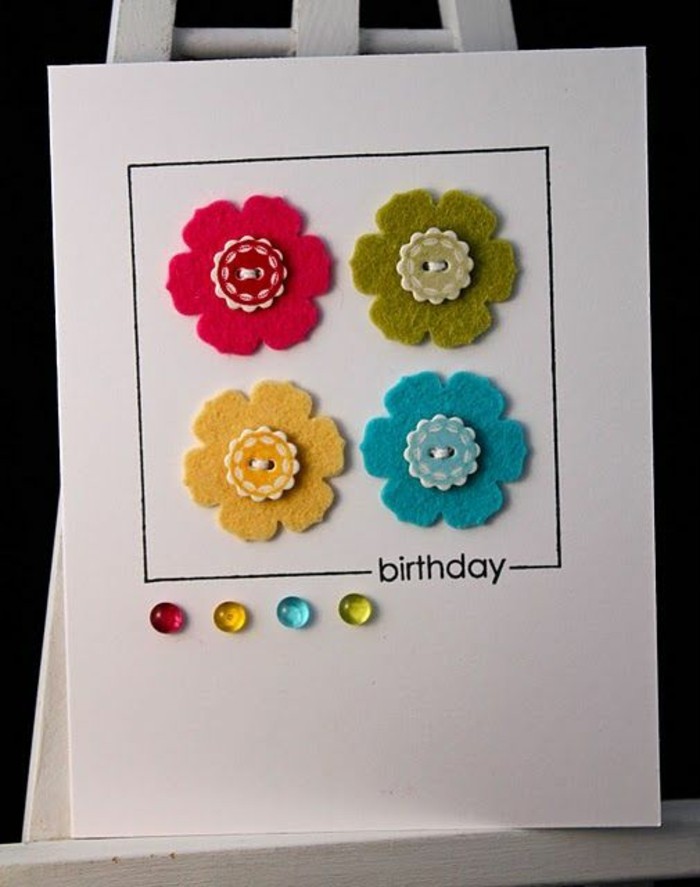 Schöne-Geburtstagskarten-blumen-selber-machen