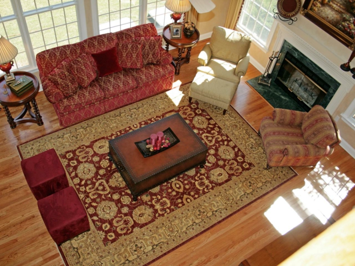 exklusive-Teppiche-zu-großem-Wohnzimmer
