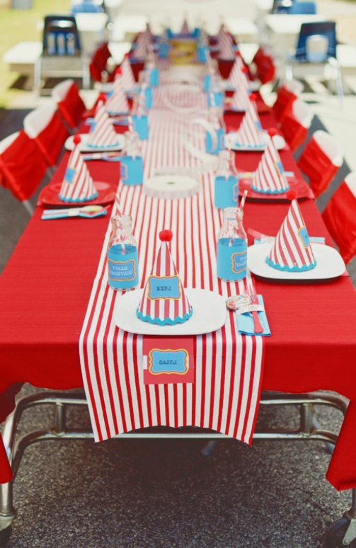 lustige-rote-Tischdeko-für-Kinderparty