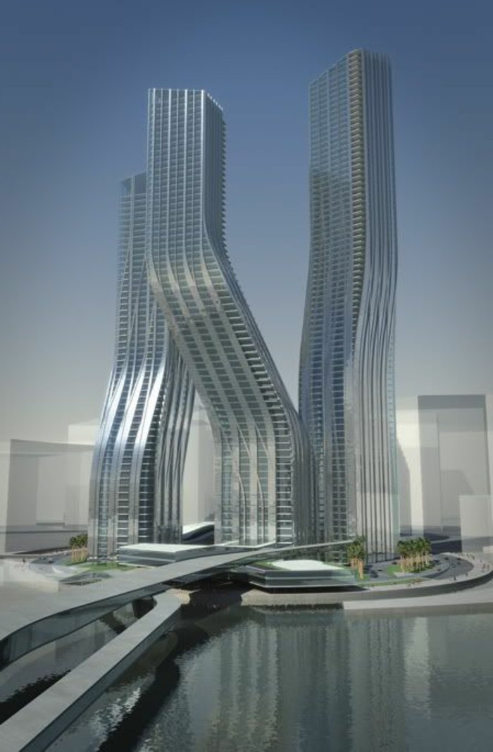 postmoderne-architektur-merkmale-gebeugte-wolkenkratzer