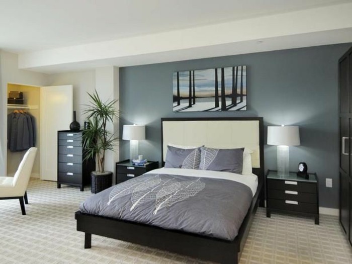 wunderschönes-schlafzimmer-farbe-petrol-und-und-grau